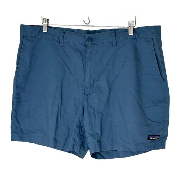 Patagonia Other - Patagonia Navy Blue‎ Cotton Chino Shorts Hiking Trail VTG Men's size 40